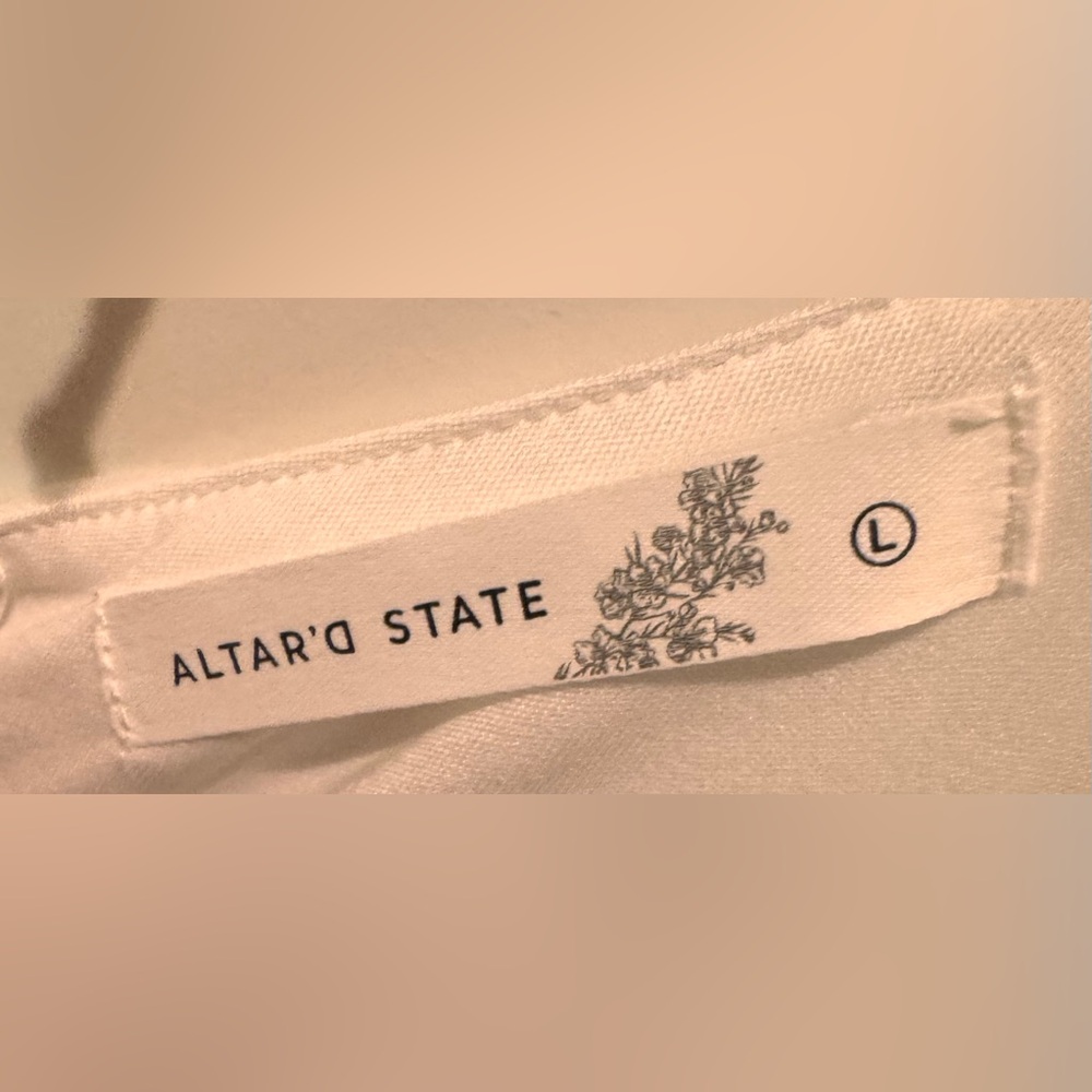 Altar'd State White Ruffle Maxi Dress - Picture 2 of 5